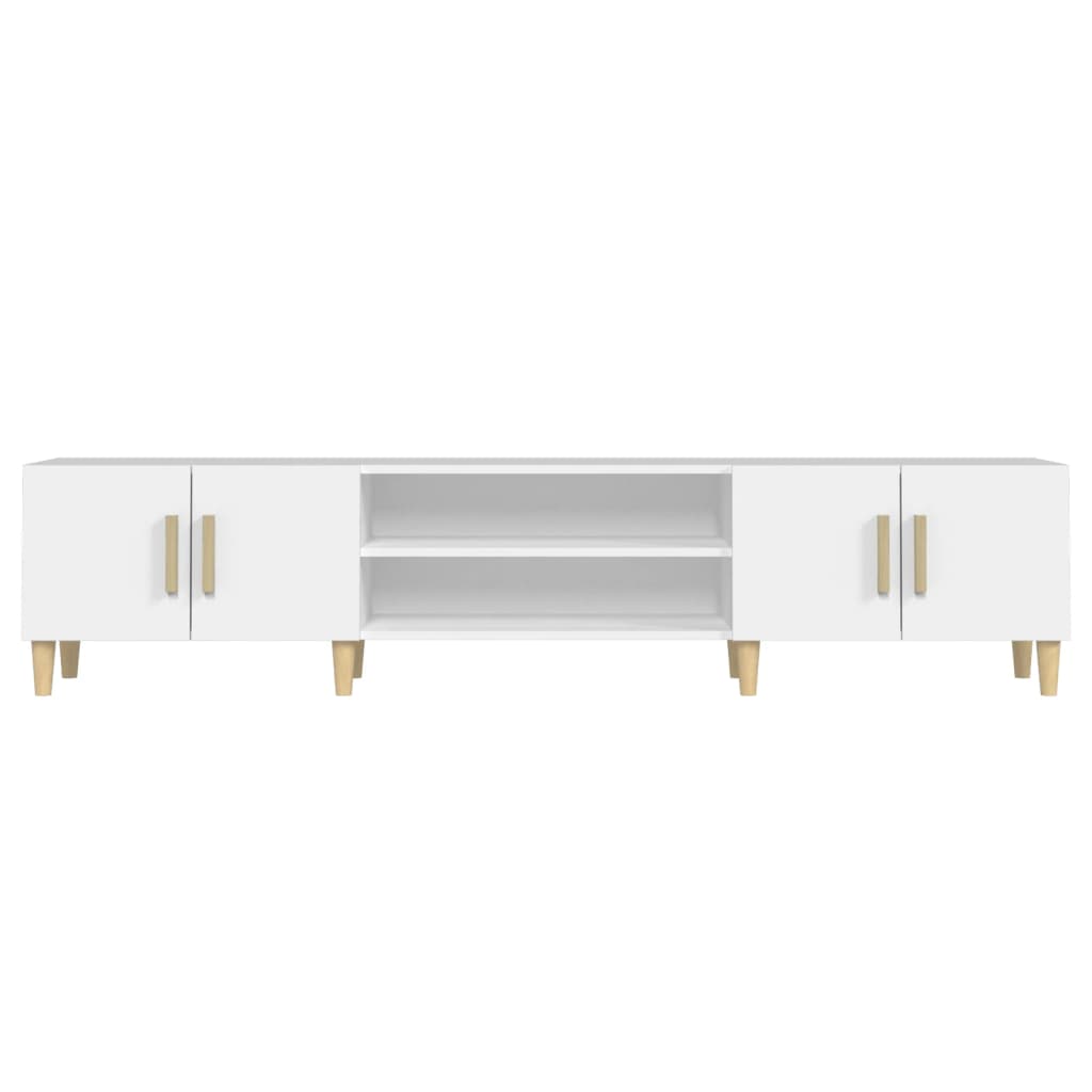TV-Möbel Vit TV-Bänk 180x31,5x40 cm