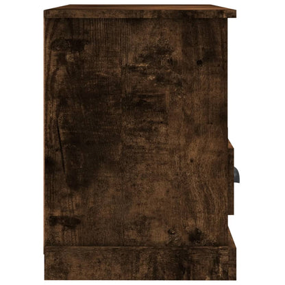 TV-Möbel Rökfargad Ek TV-skåp 80x35x50 cm