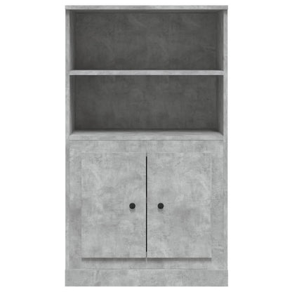 Skåp Betonggrå 60x35,5x103,5 cm