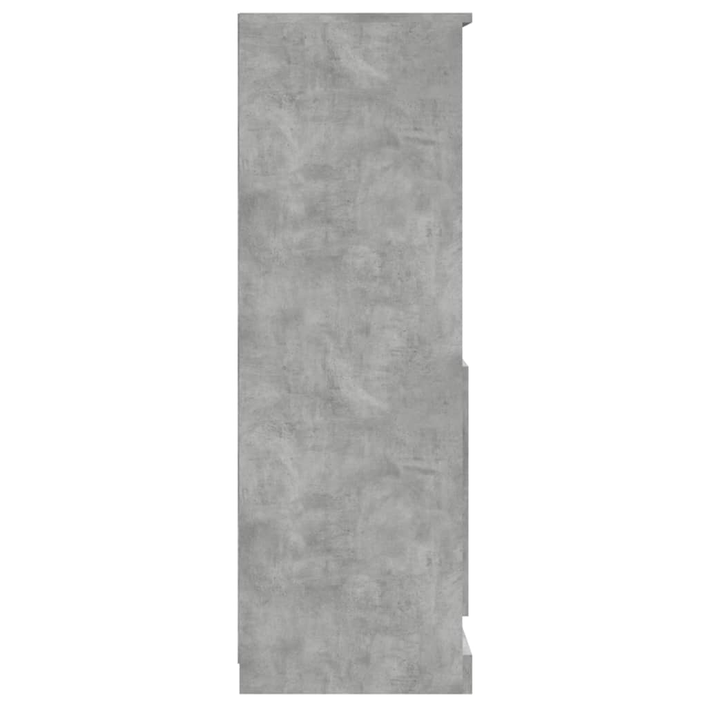 Skåp Betonggrå 60x35,5x103,5 cm
