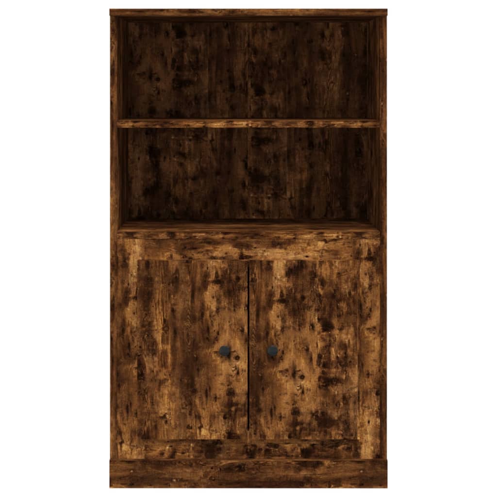 Skåp Rökfärgad Ek 60x35,5x103,5 cm
