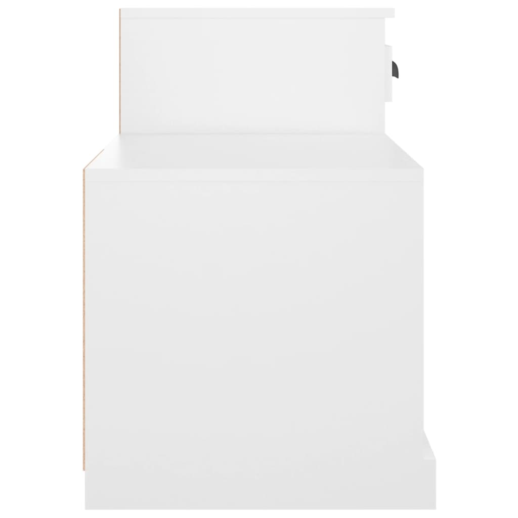 Skoställ Vit Skoskåp 100x42x60 cm