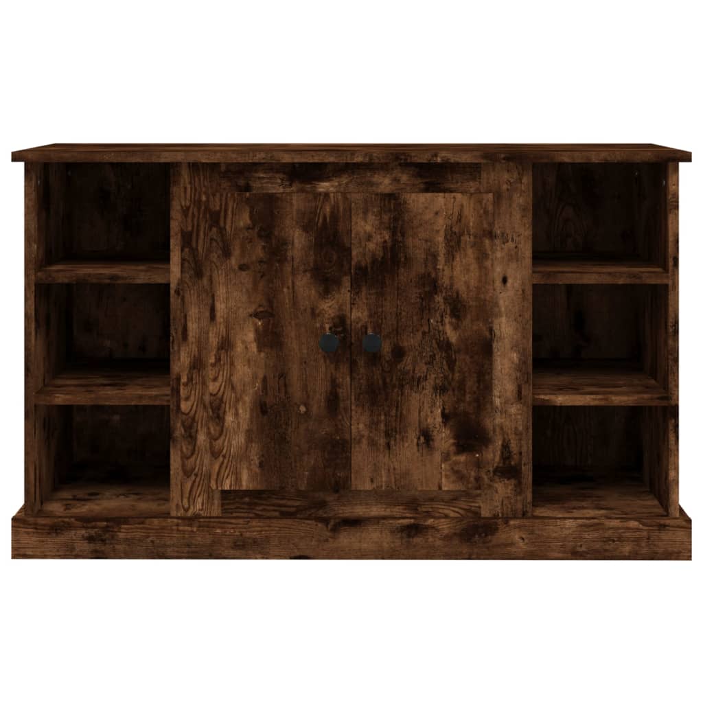 Sidobord Rökfärgad Ek 100x35,5x60 cm