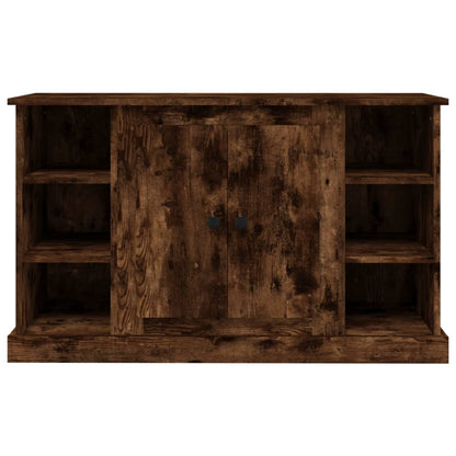 Sidobord Rökfärgad Ek 100x35,5x60 cm