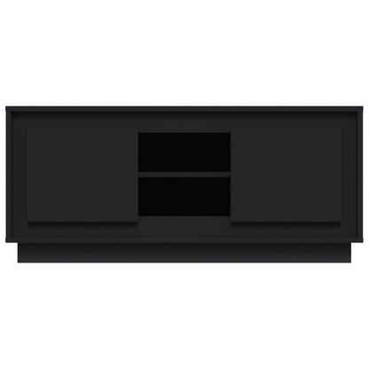 TV-Möbel Svart TV-Bänk 102x35x45 cm