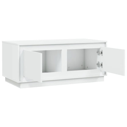 Soffbord Vit 102x50x44 cm