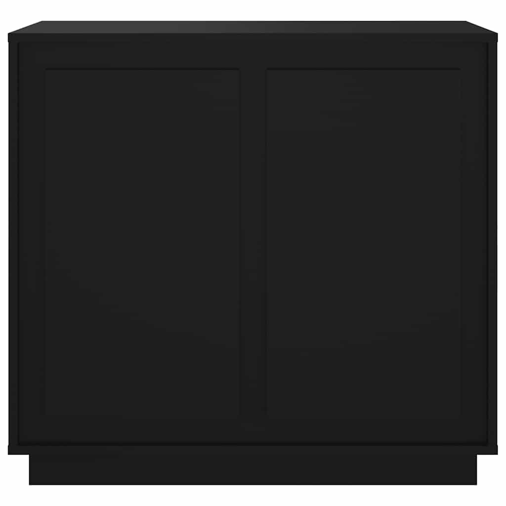 Skänk Svart 80x34x75 cm