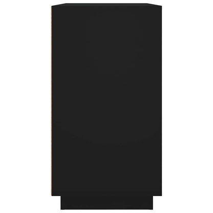 Skänk Svart 80x34x75 cm