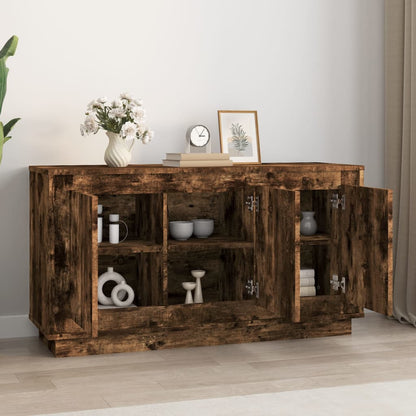 Byrå Rökfärgad Ek 102x35x55 cm