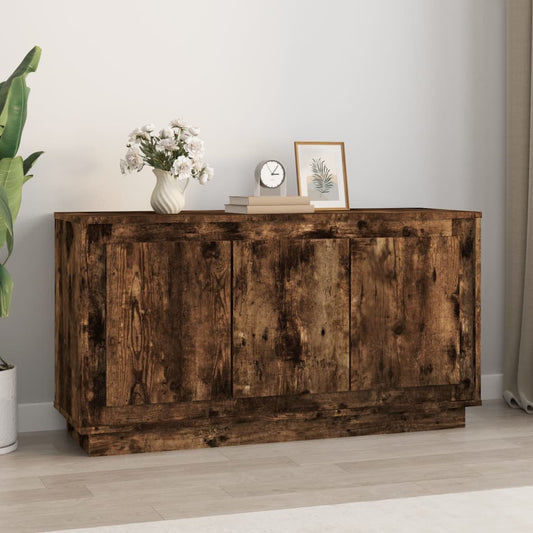 Byrå Rökfärgad Ek 102x35x55 cm