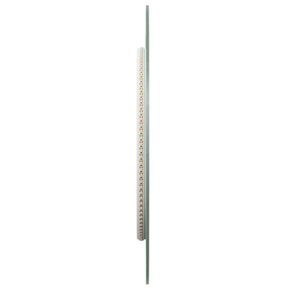 Badrumsspegel LED 90x40 cm oval
