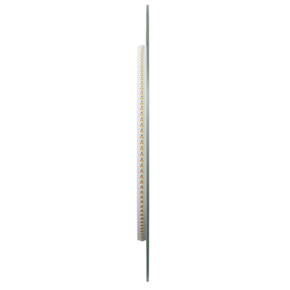 Badrumsspegel LED 100x45 cm oval