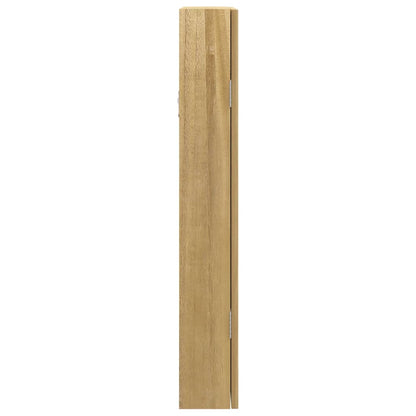 Badrumsspegel Spegelskåp väggmonterat 37,5x10x67 cm