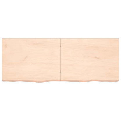 Hyllplan 160x60x(2-4) cm obehandlad massiv ek