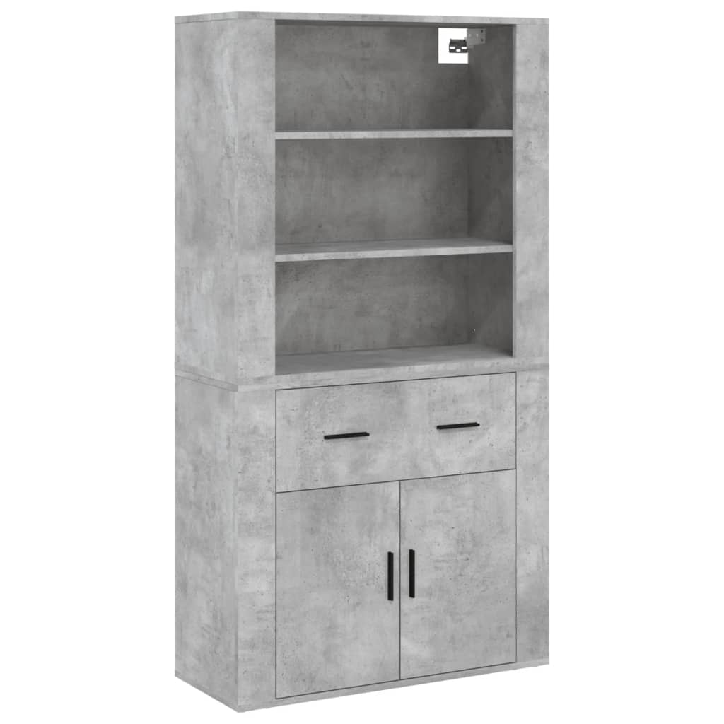 Skåp Betonggrå