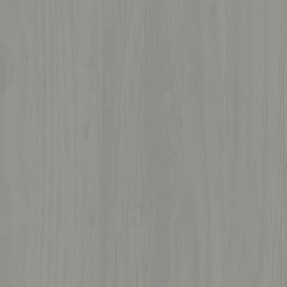 Skoställ Grå Skoskåp VIGO 60x35x96 cm massiv furu