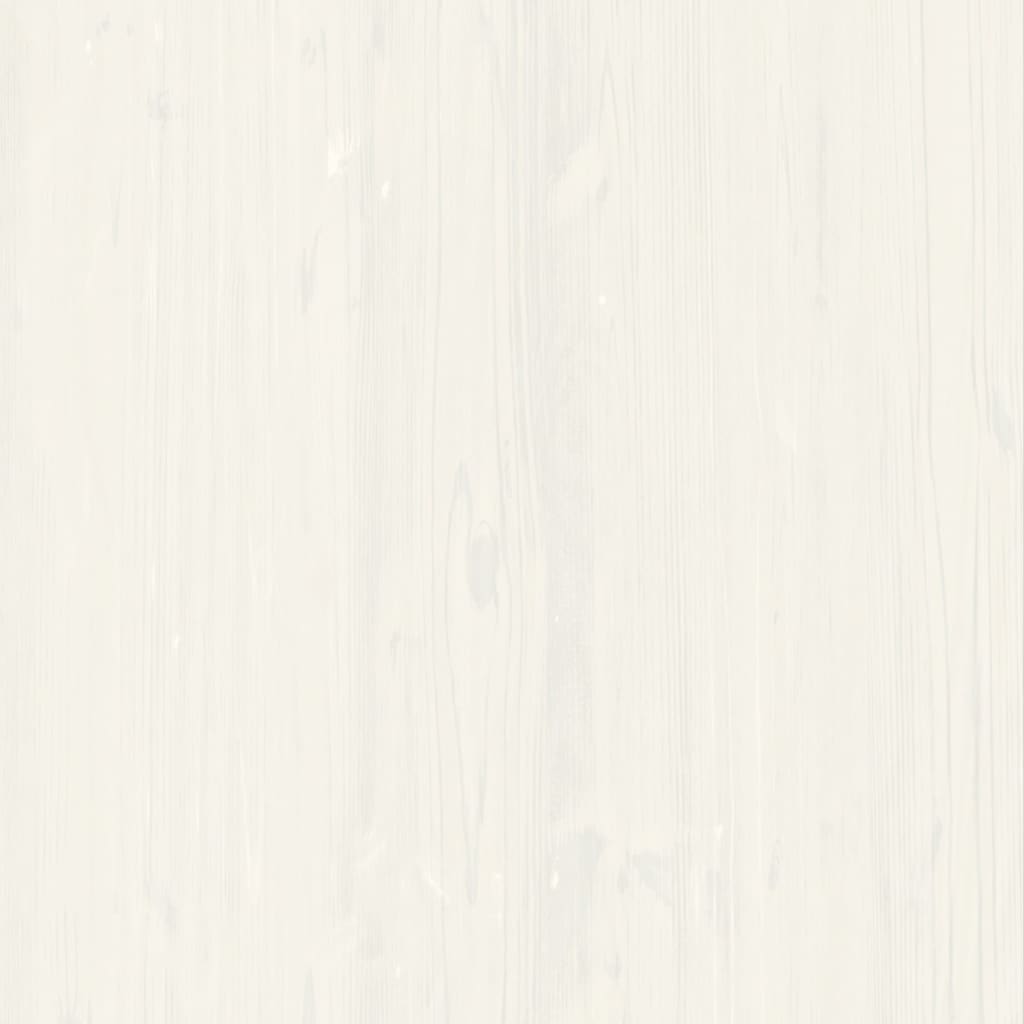 Skänk Vit med lådor VIGO 113x40x75 cm massiv furu