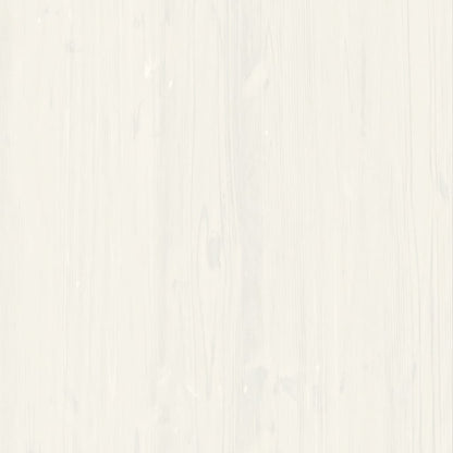 Skänk Vit med lådor VIGO 113x40x75 cm massiv furu
