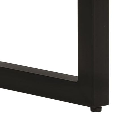 Avlastningsbord Konsolbord Trä 110x35x76 cm massivt grovt mangoträ