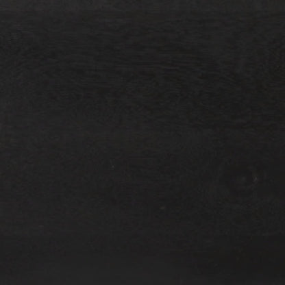 Skänk Svart och guld 110x30x75 cm massivt mangoträ