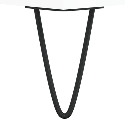 Skänk Högglans Vit 69,5x34x90 cm