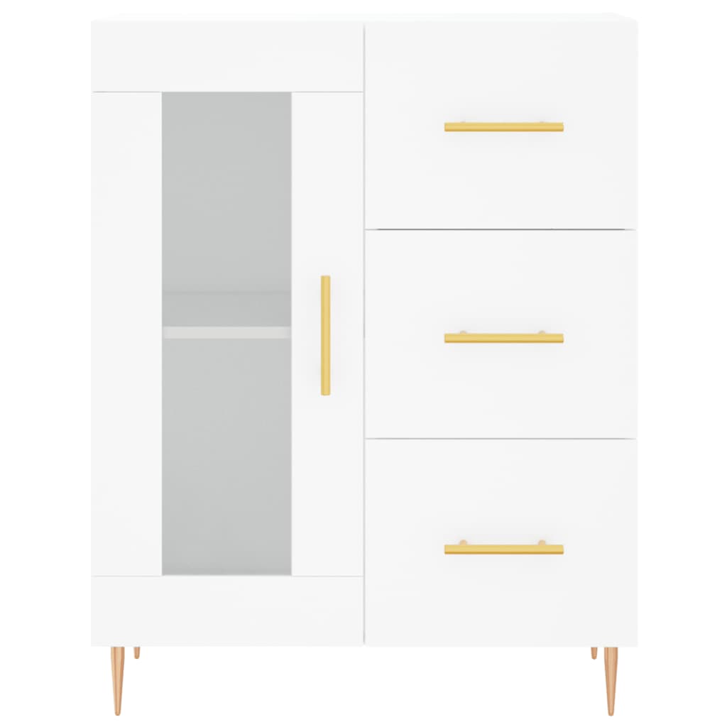 Skåp Vit 69,5x34x90 cm