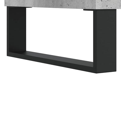 Badrumsunderskåp Betonggrå 80x33x60 cm