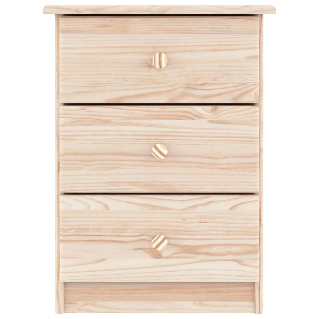 Sängbord ALTA 41x35x55,5 cm massiv furu