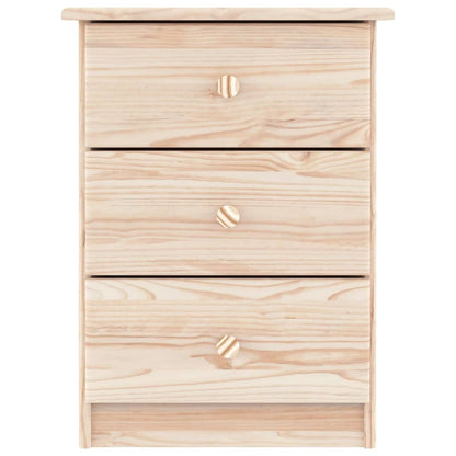 Sängbord ALTA 41x35x55,5 cm massiv furu