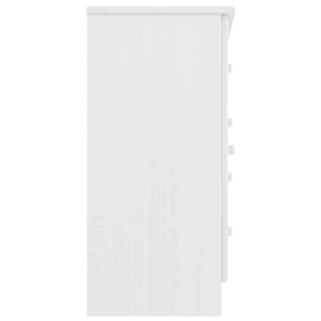 Skänk Vit ALTA 77x35x73 cm massiv furu