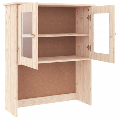 Skåp Trä Överdel 77x30x92 cm massiv furu