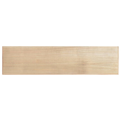Avlastningsbord Konsollbord Svart 110x30x76 cm