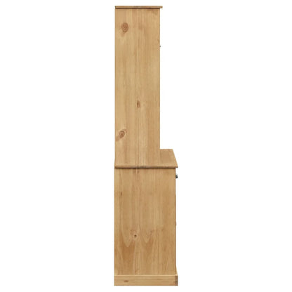 Skåp Trä VIGO 78x40x175 cm massiv furu
