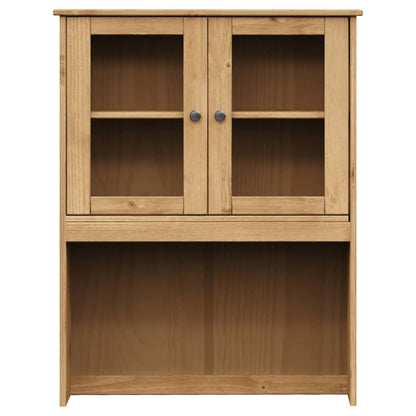 Skåp Trä VIGO 78x40x175 cm massiv furu