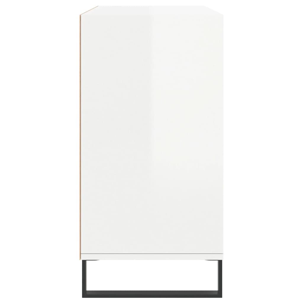 Skänk Högglans Vit 103,5x35x70 cm