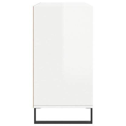 Skänk Högglans Vit 103,5x35x70 cm