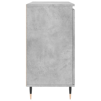 Skänk betonggrå 101,5x35x70 cm konstruerat trä