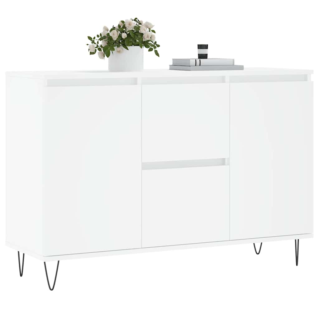 Skänk Vit 101,5x35x70 cm