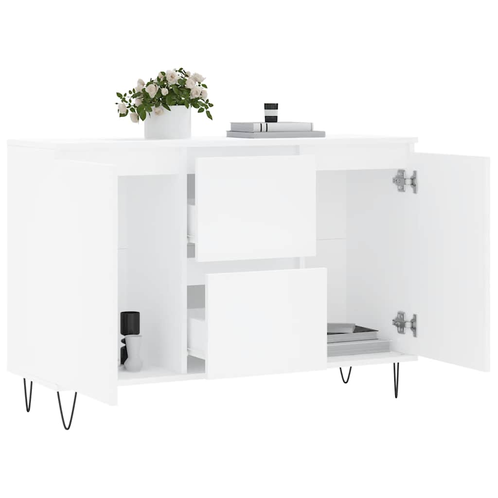 Skänk Vit 101,5x35x70 cm