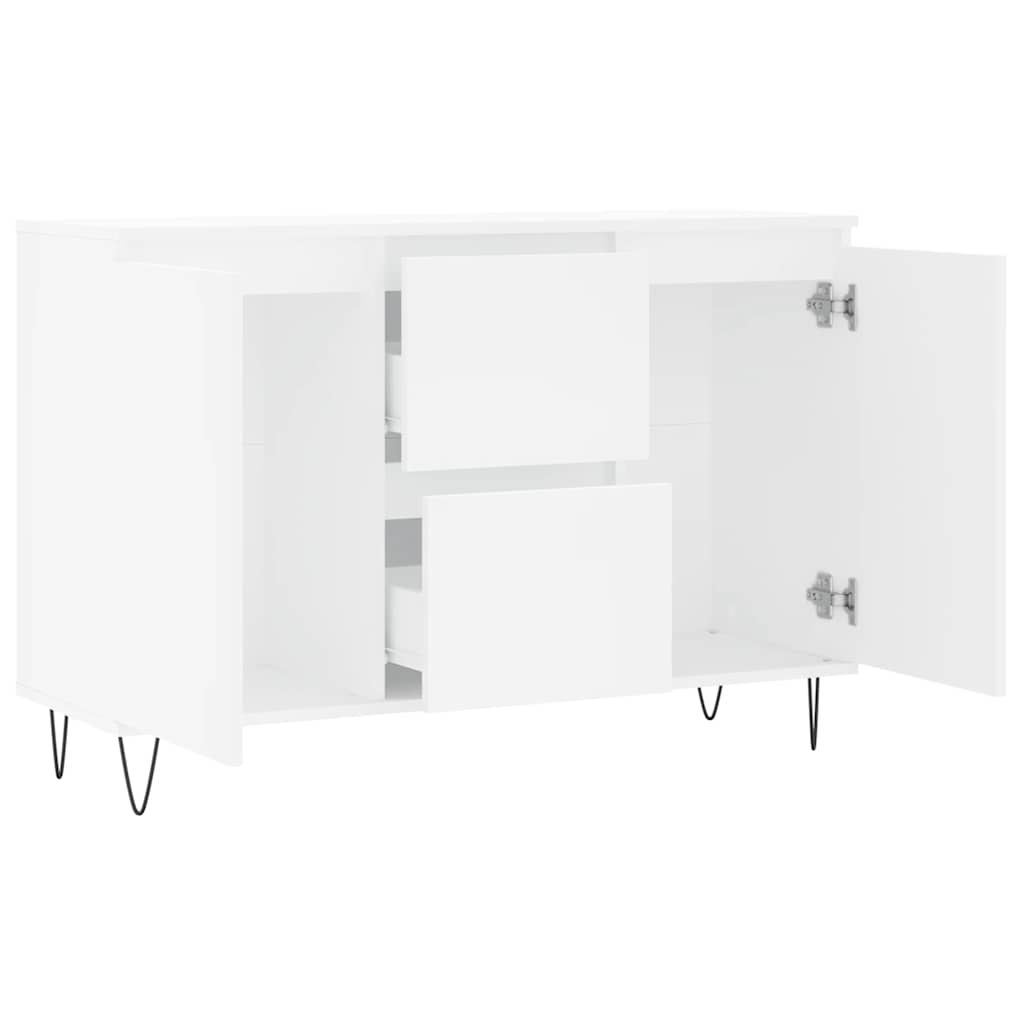 Skänk Vit 101,5x35x70 cm