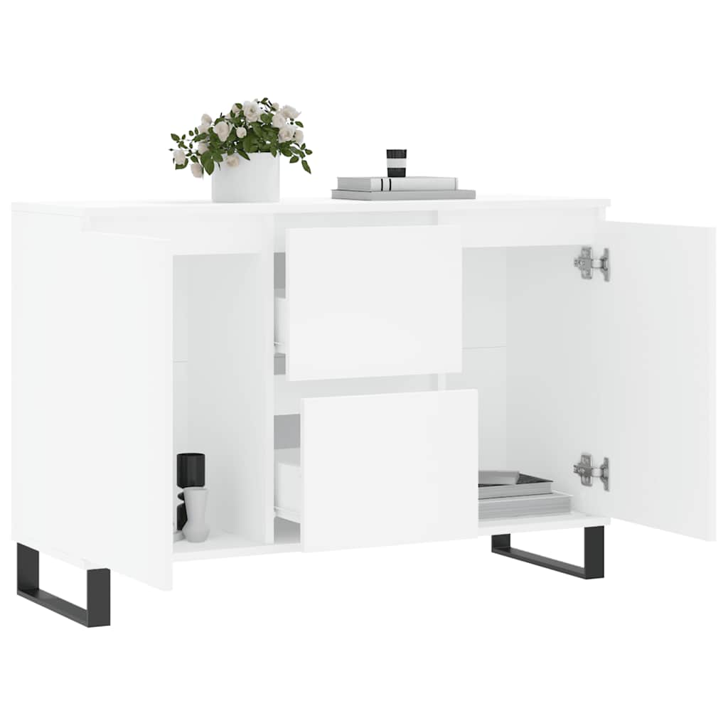 Skänk Vit 101,5x35x70 cm