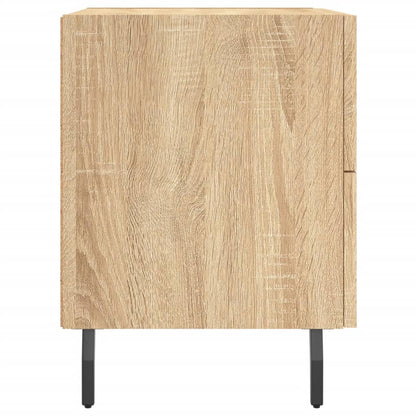 Sängbord 2 st sonoma-ek 40x35x47,5 cm konstruerat trä