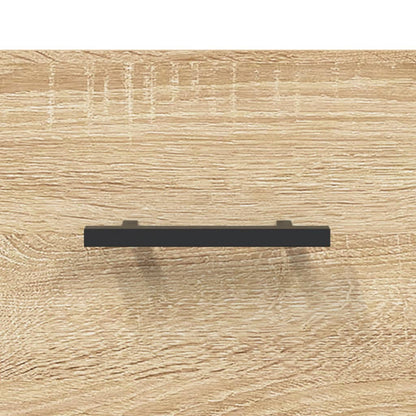 Sängbord 2 st sonoma-ek 40x35x47,5 cm konstruerat trä