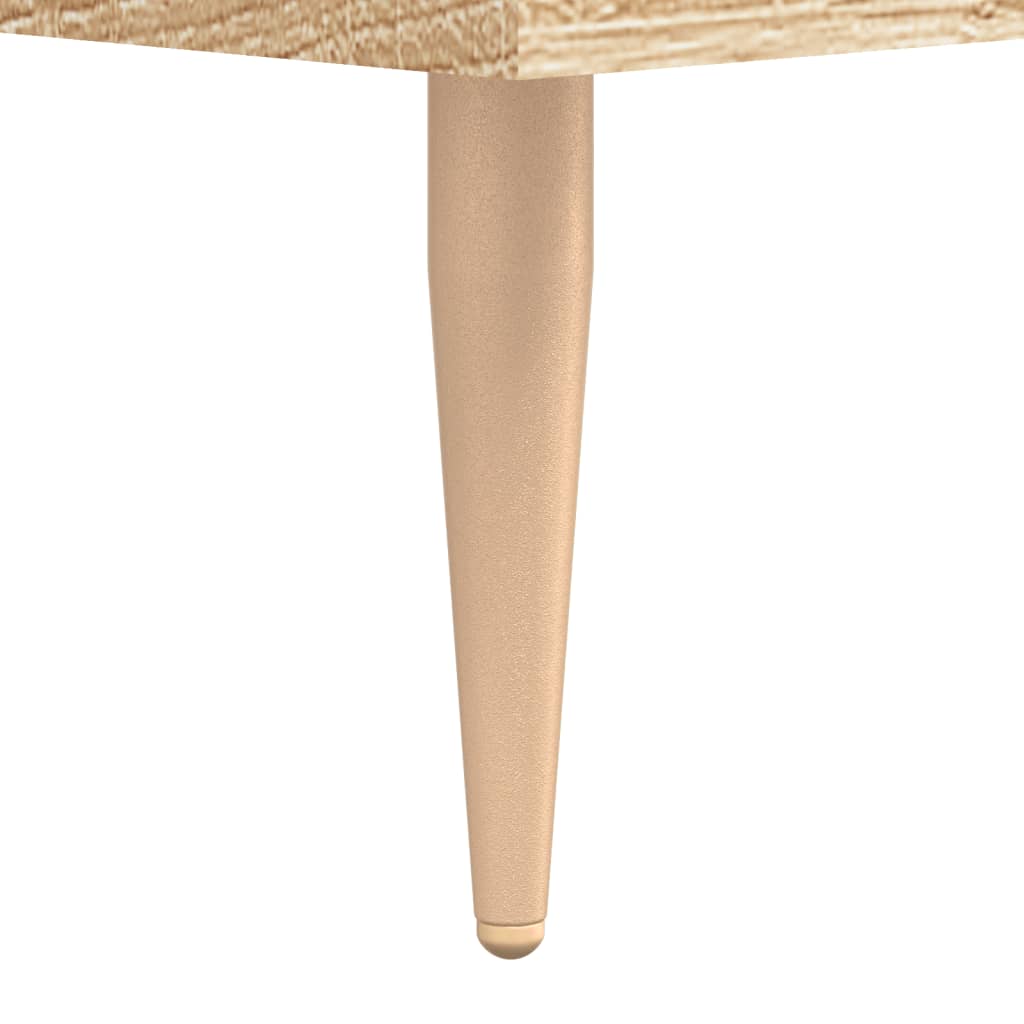 Sängbord Nattduksbord Sonoma Ek 40x40x66 cm