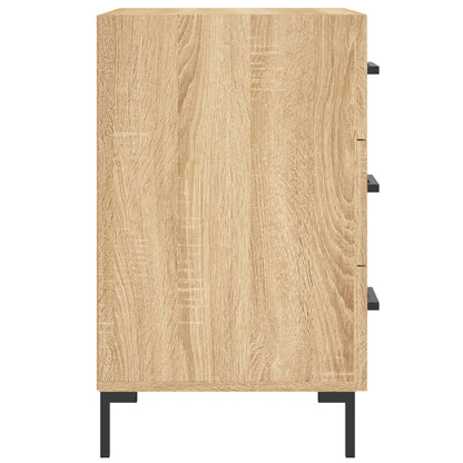 Sängbord Nattduksbord Sonoma Ek 40x40x66 cm