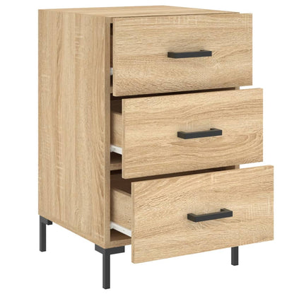 Sängbord Nattduksbord Sonoma Ek 40x40x66 cm
