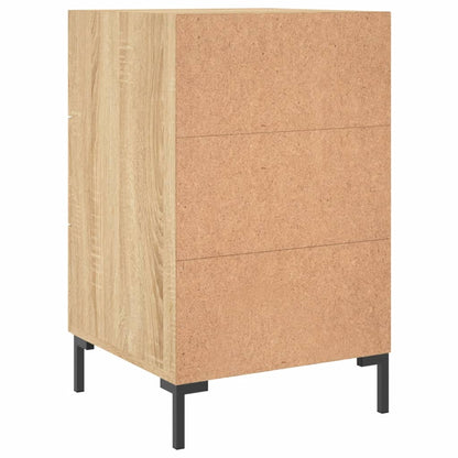Sängbord Nattduksbord Sonoma Ek 40x40x66 cm