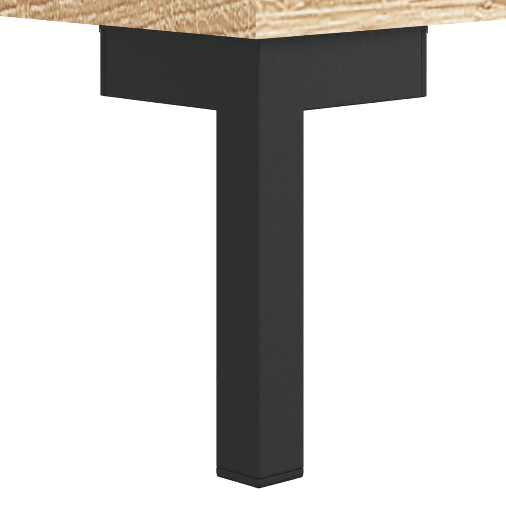 Sängbord Nattduksbord Sonoma Ek 40x40x66 cm