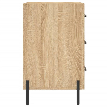 Sängbord Nattduksbord Sonoma Ek 40x40x66 cm