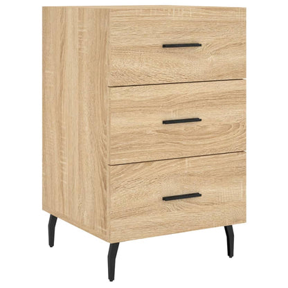 Sängbord Nattduksbord Sonoma Ek 40x40x66 cm